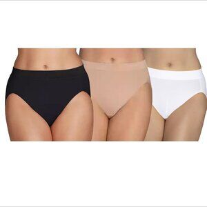 Vanity Fair 6 Pair Beyond Comfort Hi-Cut Brief Panty 13212 9/2XL